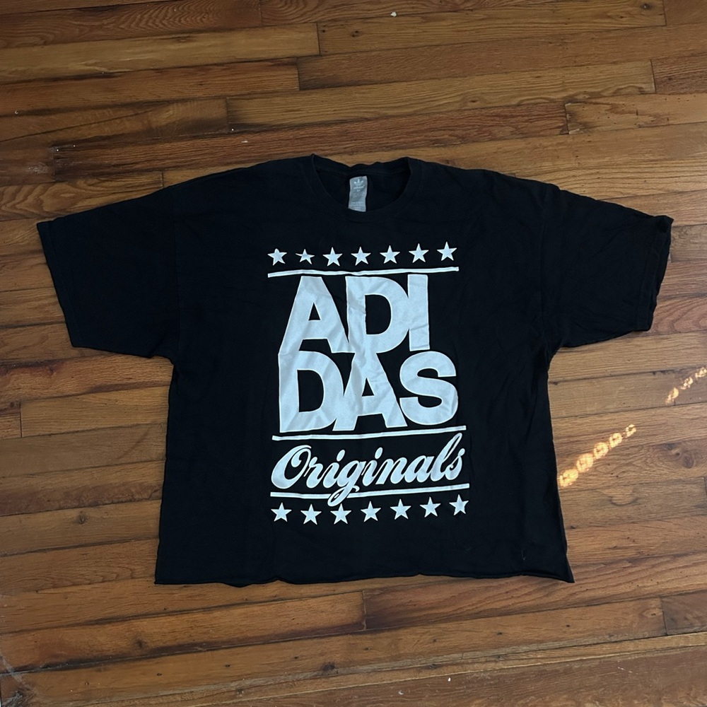 Adidas Originals Tee with Bold White Print #24